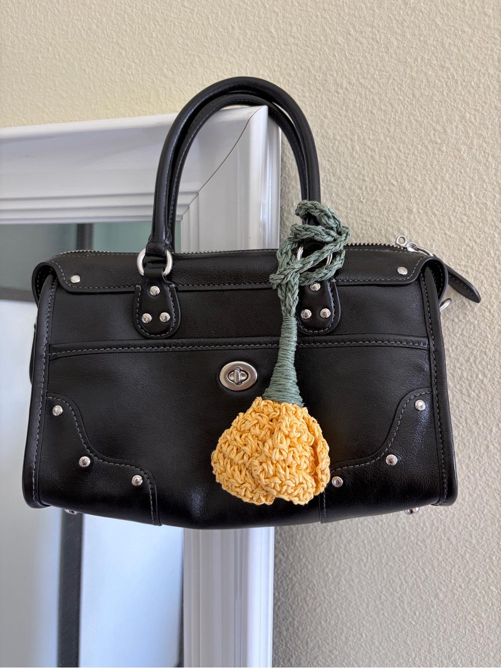 Free People Flower Bag Charm